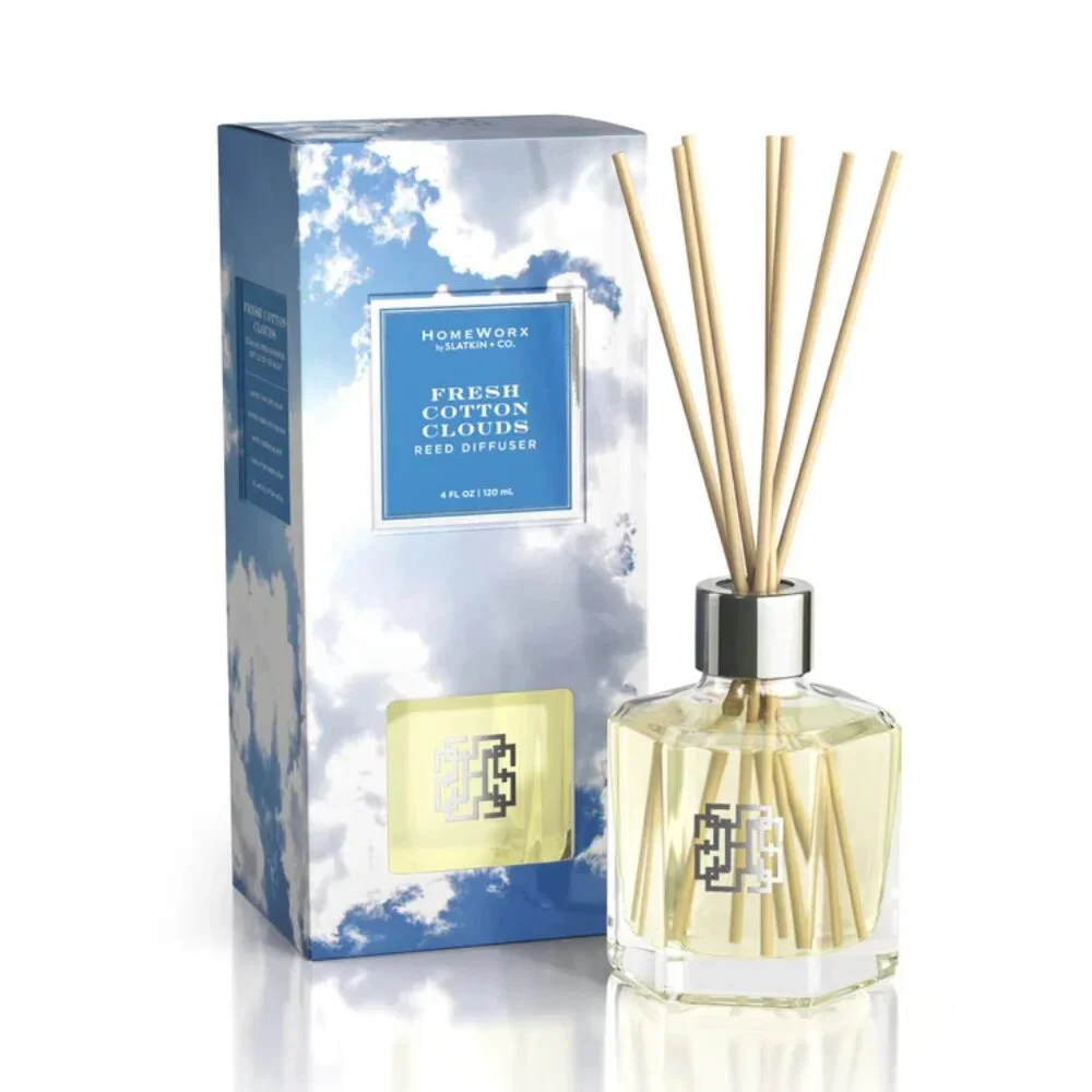 Slatkin Fresh Cotton Clouds Reed Diffuser